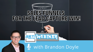 Sales Funnels for the Lead Capture Win RETI Event YouTube Thumbnail Image 2025
